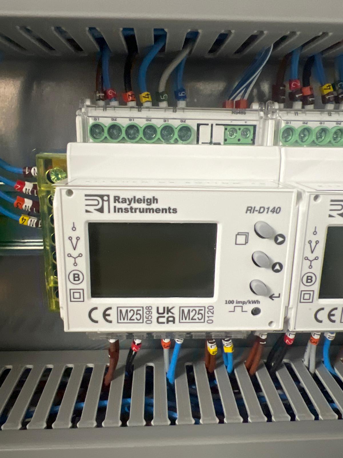 Rayleigh electricity meter detail